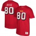 Футболка San Francisco 49ers Jerry Rice Mitchell & Ness Retired Player Name & Number - Scarlet