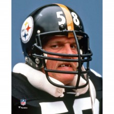 Unsigned Pittsburgh Steelers Jack Lambert Fanatics Authentic Close Up Photograph