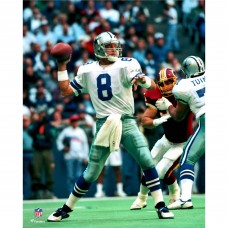 Unsigned Dallas Cowboys Troy Aikman Fanatics Authentic Passing Photograph