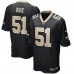 Игровая джерси New Orleans Saints Cesar Ruiz Nike Black Player Game