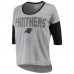 Футболка Carolina Panthers Touch Womens Extra Point - Heathered Gray/Black
