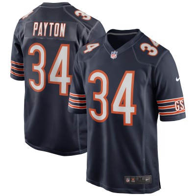 Игровая джерси Walter Payton Chicago Bears Nike Game - Navy