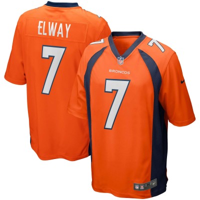 Игровая джерси John Elway Denver Broncos Nike Game Retired - Orange