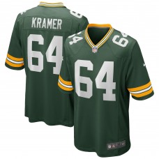 Игровая джерси Jerry Kramer Green Bay Packers Nike Game Retired Player - Green