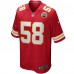 Derrick Thomas Kansas City Chiefs Nike Game Retired Player Jersey - Red