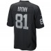 Игровая джерси Tim Brown Las Vegas Raiders Nike Game Retired Player - Black