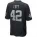 Игровая джерси Ronnie Lott Las Vegas Raiders Nike Game Retired Player - Black