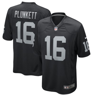 Игровая джерси Jim Plunkett Las Vegas Raiders Nike Game Retired Player - Black