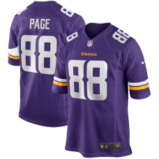 Игровая джерси Alan Page Minnesota Vikings Nike Game Retired - Purple