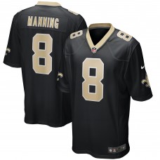 Игровая джерси New Orleans Saints Archie Manning Nike Black Game Retired Player