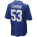 Игровая джерси Harry Carson New York Giants Nike Game - Royal