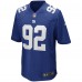 Игровая джерси Michael Strahan New York Giants Nike Game - Royal