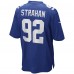 Игровая джерси Michael Strahan New York Giants Nike Game - Royal