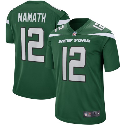 Игровая джерси Joe Namath New York Jets Nike Game - Gotham Green