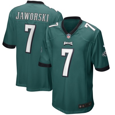 Игровая джерси Ron Jaworski Philadelphia Eagles Nike Game Retired - Midnight Green