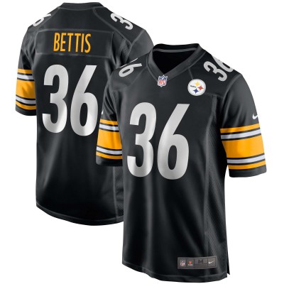 Игровая джерси Jerome Bettis Pittsburgh Steelers Nike Game - Black