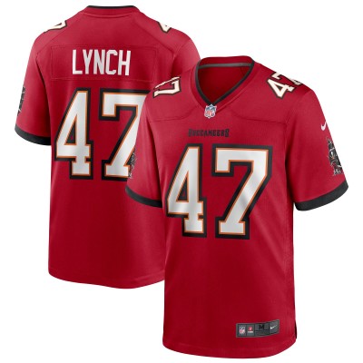 Игровая джерси John Lynch Tampa Bay Buccaneers Nike Game Retired Player - Red