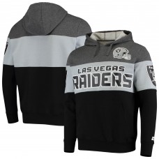 Толстовка Las Vegas Raiders Starter Extreme Fireballer - Heathered Gray/Silver