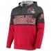 Толстовка Tampa Bay Buccaneers Starter Extreme Fireballer - Heathered Pewter/Red