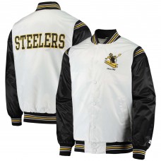 Куртка Pittsburgh Steelers Starter Historic Logo Renegade - White/Black