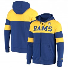 Los Angeles Rams Starter Winning Team Full-Zip Hoodie - Royal/Gold