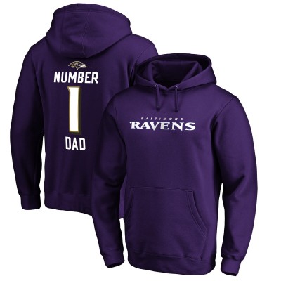 Толстовка Baltimore Ravens Purple #1 Dad