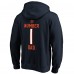 Толстовка Chicago Bears Navy #1 Dad