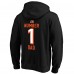 Cincinnati Bengals Black #1 Dad Pullover Hoodie