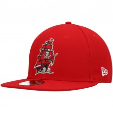 Бейсболка Tampa Bay Buccaneers New Era Omaha 59FIFTY - Red