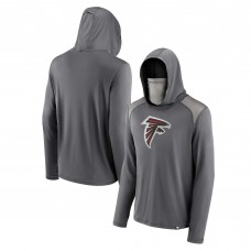 Толстовка Atlanta Falcons Rally On Transitional with Face Covering - Gray