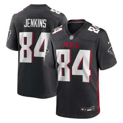 Джерси Atlanta Falcons Alfred Jenkins Nike Black Game Retired