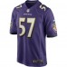 Джерси Baltimore Ravens Bart Scott Nike Purple Game Retired Player