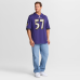 Джерси Baltimore Ravens Bart Scott Nike Purple Game Retired