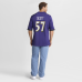 Джерси Baltimore Ravens Bart Scott Nike Purple Game Retired