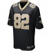 Игровая джерси New Orleans Saints Bob Pollard Nike Black Game Retired Player