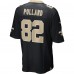 Игровая джерси New Orleans Saints Bob Pollard Nike Black Game Retired Player
