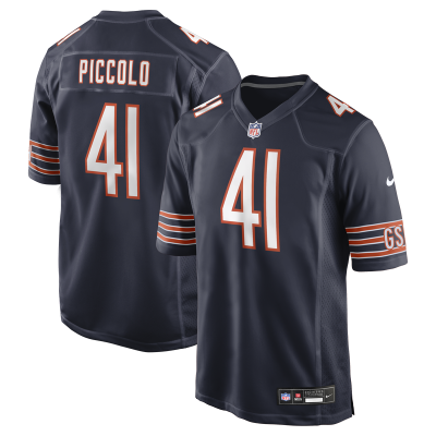 Джерси Chicago Bears Brian Piccolo Nike Navy Game Retired