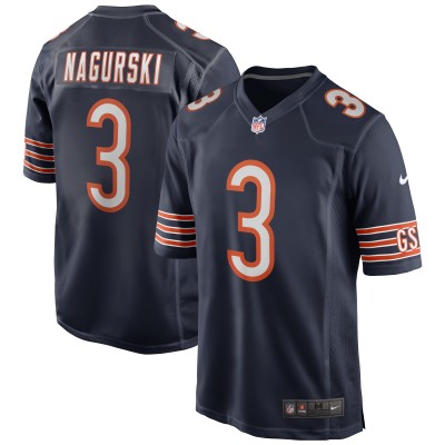 Игровая джерси Bronko Nagurski Chicago Bears Nike Game - Navy