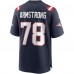 Игровая джерси Bruce Armstrong New England Patriots Nike Game Retired - Navy