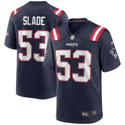 Игровая джерси Chris Slade New England Patriots Nike Game Retired - Navy