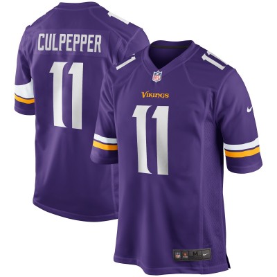 Игровая джерси Daunte Culpepper Minnesota Vikings Nike Game Retired - Purple