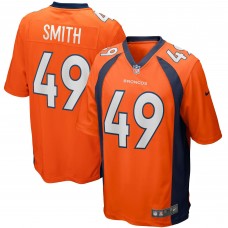 Dennis Smith Denver Broncos Nike Game Retired Player Jersey - Orange