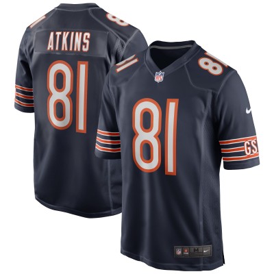 Игровая джерси Doug Atkins Chicago Bears Nike Game - Navy