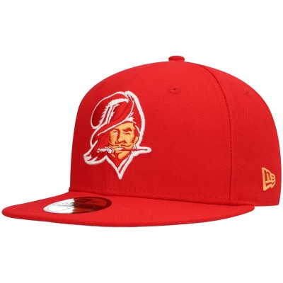Бейсболка Tampa Bay Buccaneers New Era Omaha Throwback 59FIFTY - Red