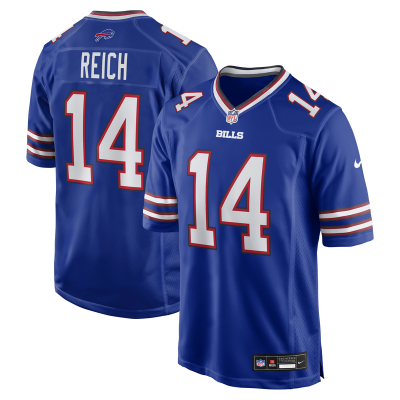 Джерси Buffalo Bills Frank Reich Nike Royal Game Retired