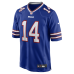 Джерси Buffalo Bills Frank Reich Nike Royal Game Retired
