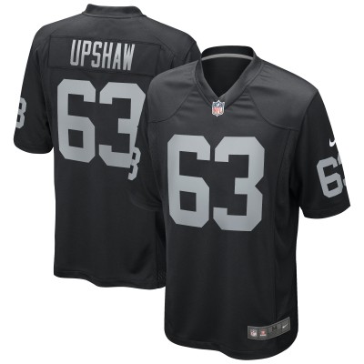 Игровая джерси Gene Upshaw Las Vegas Raiders Nike Game Retired Player - Black