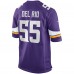 Игровая джерси Jack Del Rio Minnesota Vikings Nike Game Retired - Purple