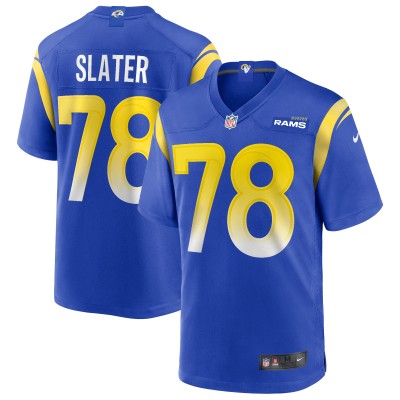 Игровая джерси Jackie Slater Los Angeles Rams Nike Game Retired - Royal