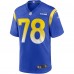 Игровая джерси Jackie Slater Los Angeles Rams Nike Game Retired - Royal